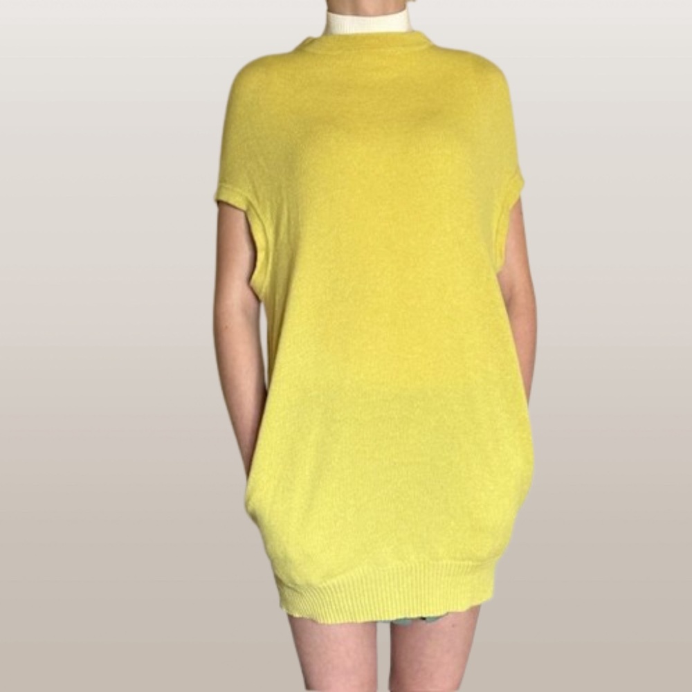 MARNI Cashmere  Sweater Vest Dropped Shoulder🌸